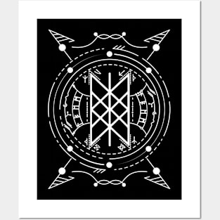 Web of Wyrd | Norse Pagan Symbol Posters and Art